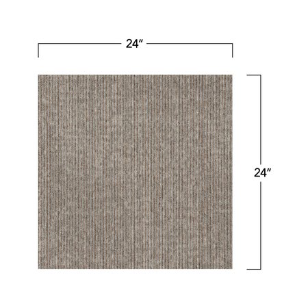 Mohawk Mohawk Advance 24 x 24 Carpet Tile with EnviroStrand PET Fiber in Trending Topics 96 sq ft per carton EQ801-828